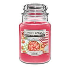 Yankee Candle Vonná svíčka Classic ve skle velká Sugared Strawberries 538 g