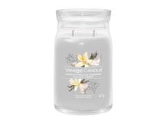 Yankee Candle Vonná svíčka Signature ve skle velká Smoked Vanilla & Cashmere 567 g