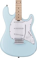 Sterling by MusicMan SUB Sterling by MusicMan Guitar Cutlass CT30SSS Daphne Blue