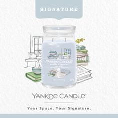 Yankee Candle Vonná svíčka Signature ve skle velká Calm & Quiet place 567g