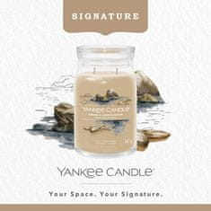 Yankee Candle Vonná svíčka Signature ve skle velká Amber & Sandalwood 567g