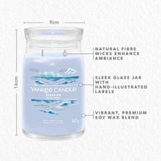 Yankee Candle Vonná svíčka Signature ve skle velká Ocean Air 567g