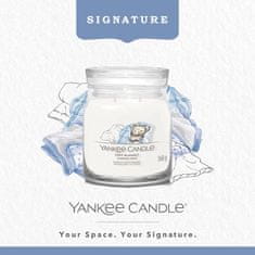 Yankee Candle Vonná svíčka Signature ve skle střední Soft Blanket 368g