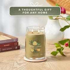 Yankee Candle Vonná svíčka Signature ve skle velká Sage & Citrus 567g