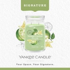 Yankee Candle Vonná svíčka Signature ve skle velká Vanilla Lime 567g