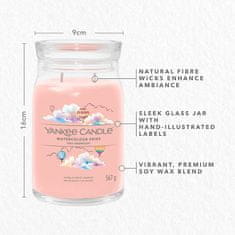 Yankee Candle Vonná svíčka Signature ve skle velká Watercolour Skies 567g