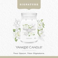 Yankee Candle Vonná svíčka Signature ve skle velká White Gardenia 567g