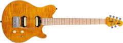 Sterling by MusicMan Sterling By MusicMan SUB Axis Trans Gold - Flame Maple Top - elektrická kytara - 1ks