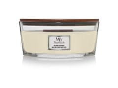 Woodwick Vonná svíčka s dřevěným knotem Elipsa Island Coconut Hearthwick Candle 453,6 g