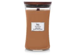 Woodwick Vonná svíčka s dřevěným knotem velká Santal Myrrh 609 g