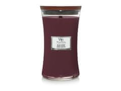 Woodwick Vonná svíčka s dřevěným knotem velká Black Cherry 609 g