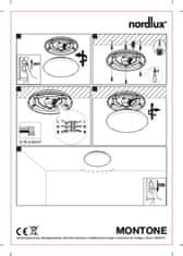 NORDLUX NORDLUX stropní svítidlo Montone 25 2700K 8W LED bílá 49936101