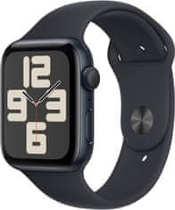 Apple Watch SE 2023, 44mm, Midnight, Midnight Sport Band - M/L