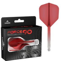 Mission Letky Force 90 - Gradient - Standard No6 - Medium - Red F4481