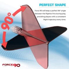 Mission Letky Force 90 - Gradient - Standard No6 - Medium - Red F4481