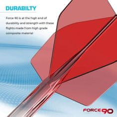 Mission Letky Force 90 - Gradient - Standard No2 - Midi - Red F4470