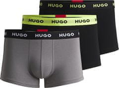 Hugo Boss 3 PACK - pánské boxerky HUGO 50517878-986 (Velikost M)