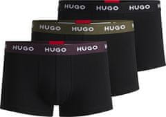 Hugo Boss 3 PACK - pánské boxerky HUGO 50517878-988 (Velikost XXL)