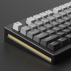 AKKO Akko Monsgeek M3W Black Gradiant, Akko V3 Cream Yellow Pro, US - zánovní