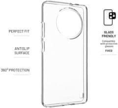 FIXED TPU gelové pouzdro pro ZTE Blade A73 5G, čirá