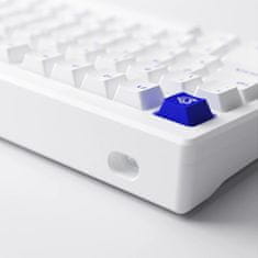 AKKO MOD 007B PC Blue on White Bezdrátová Mechanická Klávesnice V3 Piano Pro