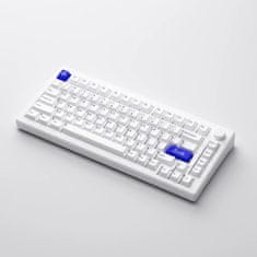 AKKO MOD 007B PC Blue on White Bezdrátová Mechanická Klávesnice V3 Piano Pro