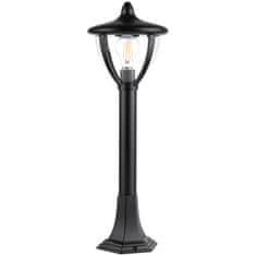 LUMILED Zahradní lampa E27 vnější sloupek lucerna ARETOS 60cm