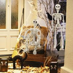 Korbi Lidská kostra dekorace na Halloween 40 cm