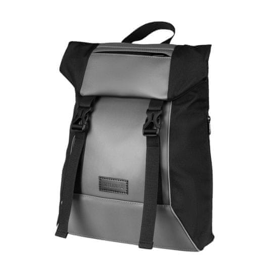 MILINAL Městský batoh s klopou Shuttle Roll Mini Black/Gray