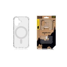 Tactical Zadní kryt MagForce Plyo pro Apple iPhone 16 Transparent