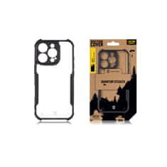 Tactical Zadní kryt Quantum Stealth pro Apple iPhone 16 Pro Clear-Black