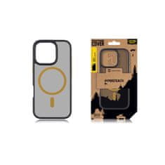 Tactical Zadní kryt MagForce Hyperstealth 2.0 pro iPhone 16 Pro Black-Yellow