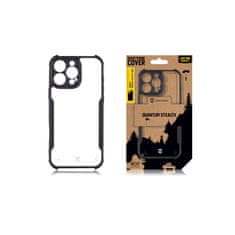 Tactical Zadní kryt Quantum Stealth pro Apple iPhone 16 Pro Max Clear-Black