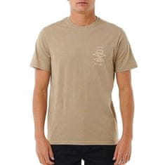 Rip Curl triko RIP CURL Search Icon Tee SAND DUNE M