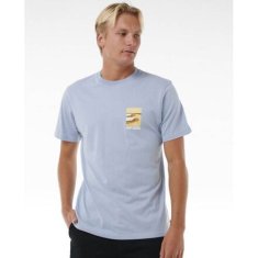 Rip Curl triko RIP CURL Surf Revival Lined Up Tee SPRAY BLUE M