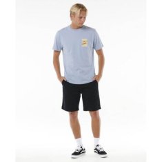 Rip Curl triko RIP CURL Surf Revival Lined Up Tee SPRAY BLUE M