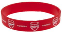 CurePink Silikonový náramek: FC Arsenal (průměr 7 cm)