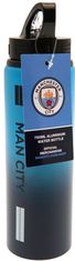 CurePink Hliníková láhev na pití Manchester City FC: Znak (objem 750 ml)