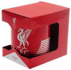 OEM Keramický hrnek FC Liverpool: vzor LN znak (objem 320 ml) bílý