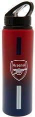 CurePink Hliníková láhev na pití Arsenal FC: Znak (objem 750 ml)