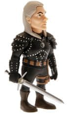 CurePink Sběratelska figurka Netflix|The Witcher|Zaklínač: Geralt z Rivie (5 x 12 x 4 cm)