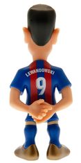 CurePink Sběratelska figurka FC Barcelona: Robert Lewandowski (5 x 12 x 4 cm)