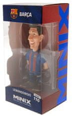 CurePink Sběratelska figurka FC Barcelona: Robert Lewandowski (5 x 12 x 4 cm)