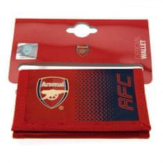 Arsenal PENĚŽENKA ROZKLÁDACÍ/ARSENAL FC 12 x 8 cm/FADE/POLYESTER/ČERVENÁ