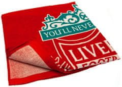 CurePink Ručník - osuška FC Liverpool: Logo YNWA (70 x 140 cm)