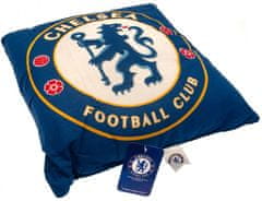 CurePink Polštář FC Chelsea: Znak (37 x 37 cm)