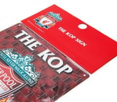 CurePink Cedule na zeď FC Liverpool: The Kop (23 x 25 cm)