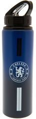 CurePink Hliníková láhev na pití Chelsea FC: Znak (objem 750 ml)