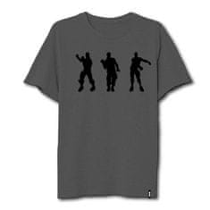 Epic Games Fortnite T-shirt Silhouettes M grey