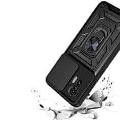 Techsuit Pouzdro Hybrid Armor Kickstand pro Motorola Moto G85 - Růžová KP33180